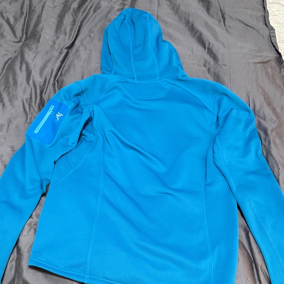 Women's Blue Arc'teryx Fleece Jacket Size Medium - Picture 5 of 5